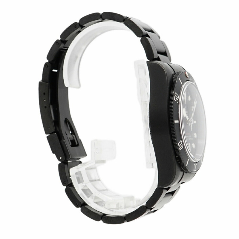 帝舵碧灣系列深色錶盤男士腕錶 79230DK-3