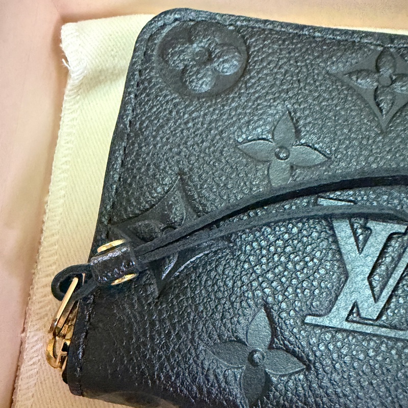 【商品名稱】:LV黑色ㄇ字對夾、卡夾-7