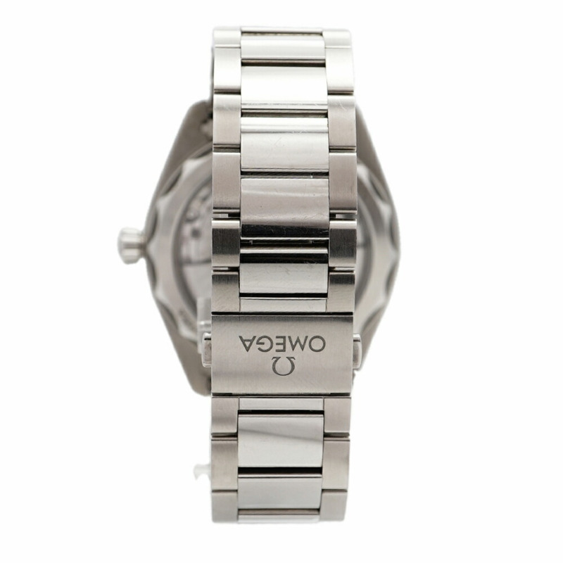 歐米茄海馬系列 220.10.41.21.03.001 藍色錶盤男士腕錶-8