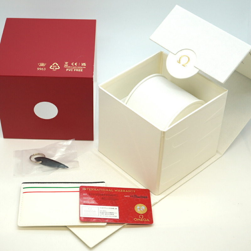 歐米茄超霸系列米蘭Cortina 2026 522.30.38.50.04.001 白色錶盤男士腕錶-1