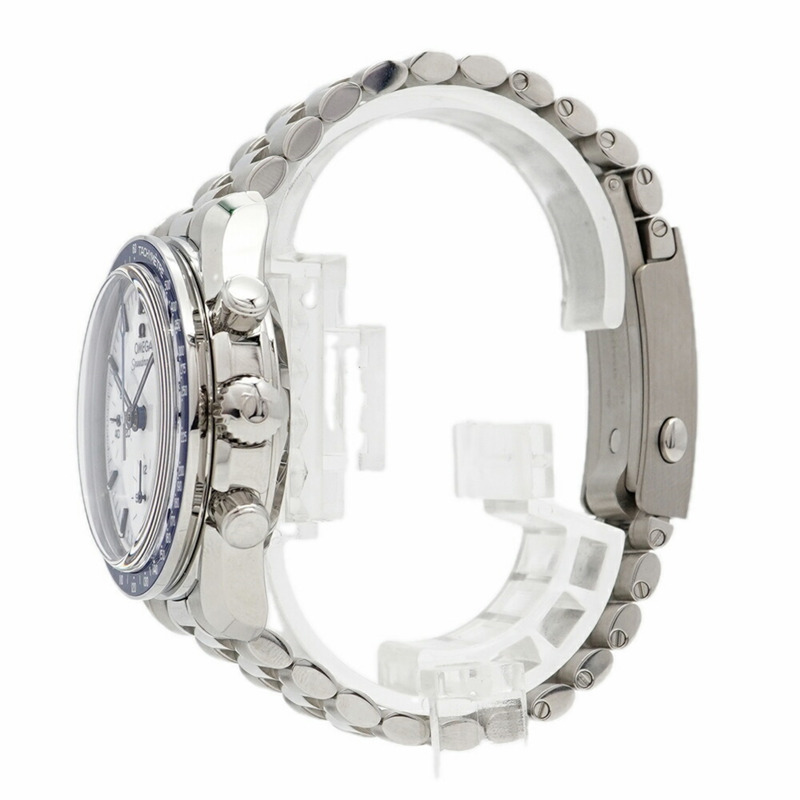 歐米茄超霸系列米蘭Cortina 2026 522.30.38.50.04.001 白色錶盤男士腕錶-2