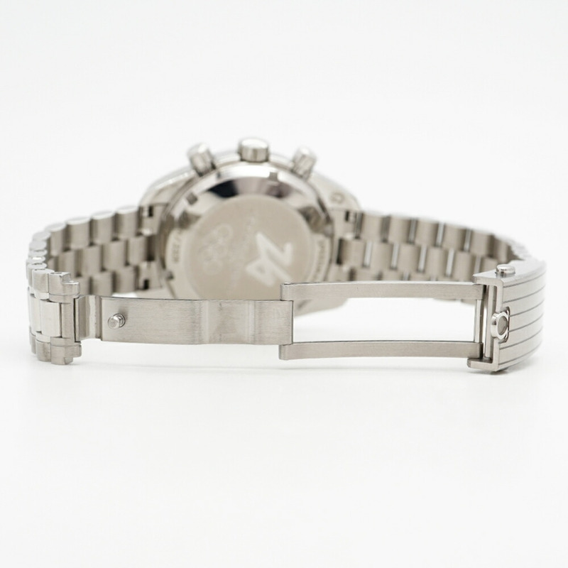 歐米茄超霸系列米蘭Cortina 2026 522.30.38.50.04.001 白色錶盤男士腕錶-4