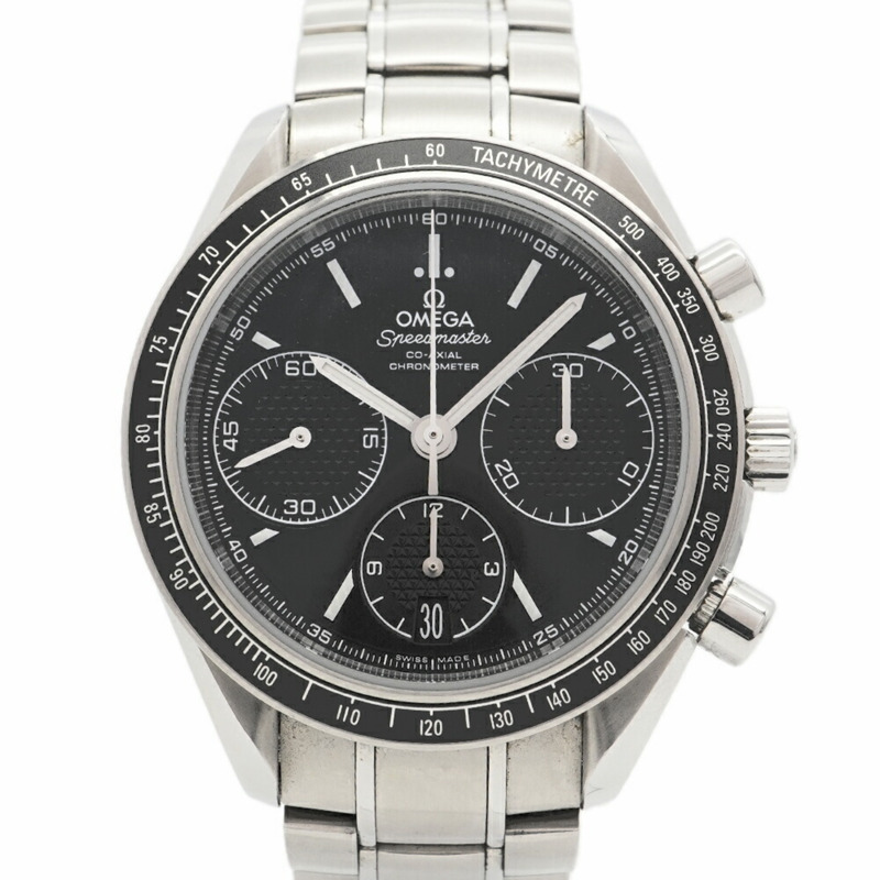 歐米茄超霸系列 326.30.40.50.01.001 黑色錶盤男士腕錶-0