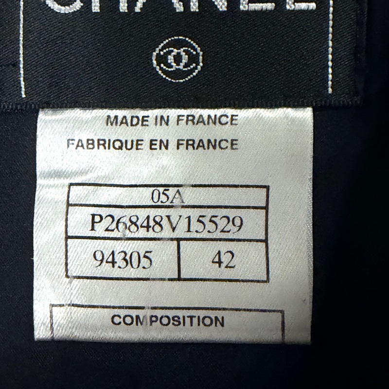 🍒【老佛爺巔峰作】CHANEL 05A 雙口袋經典百褶裙 2F260217-1-6