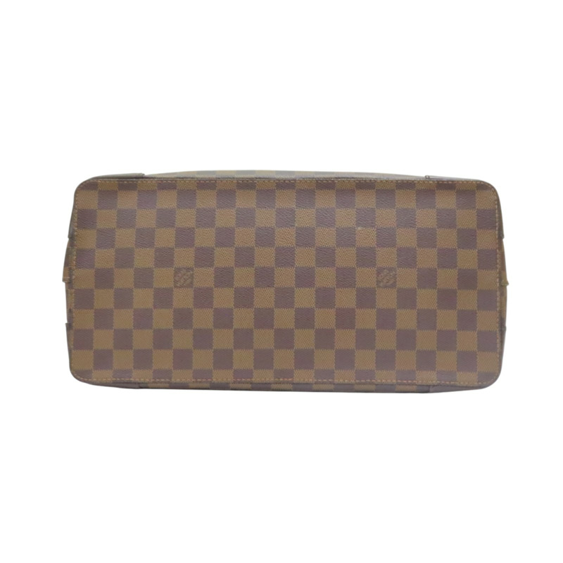 棕色 棋盤格 帆布 Hampstead MM 肩背包【LOUIS VUITTON LV 路易威登】 N51204-3