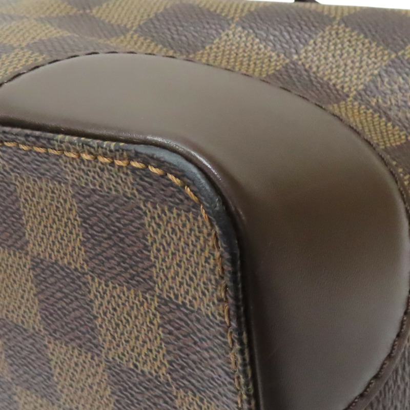 棕色 棋盤格 帆布 Hampstead MM 肩背包【LOUIS VUITTON LV 路易威登】 N51204-12