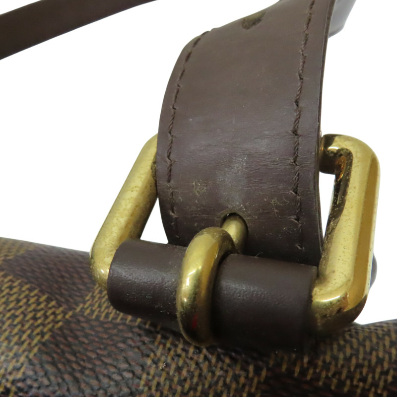 棕色 棋盤格 帆布 Hampstead MM 肩背包【LOUIS VUITTON LV 路易威登】 N51204-16