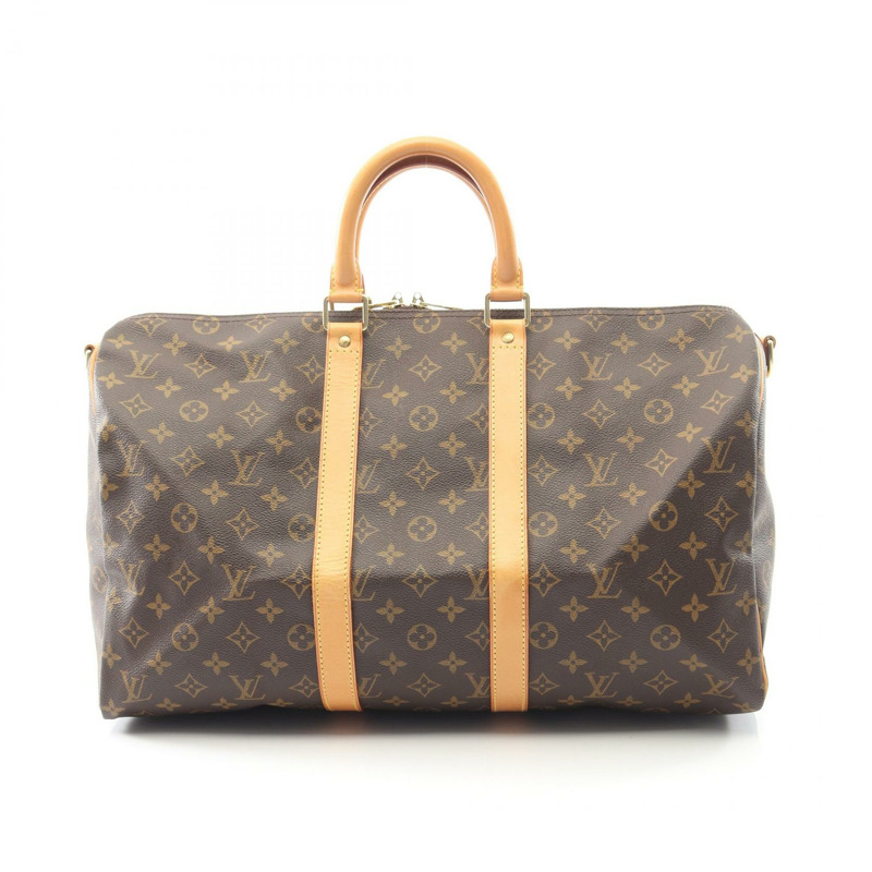 路易威登 Keepall Bandouriere 45 旅行手提包 M41418 Monogram 皮革 LV-0