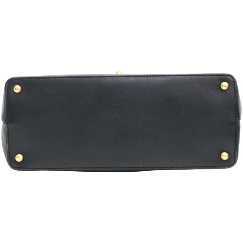 黑色牛皮 Globe Trottel 兩用包 無卡【CHANEL 香奈兒】-3