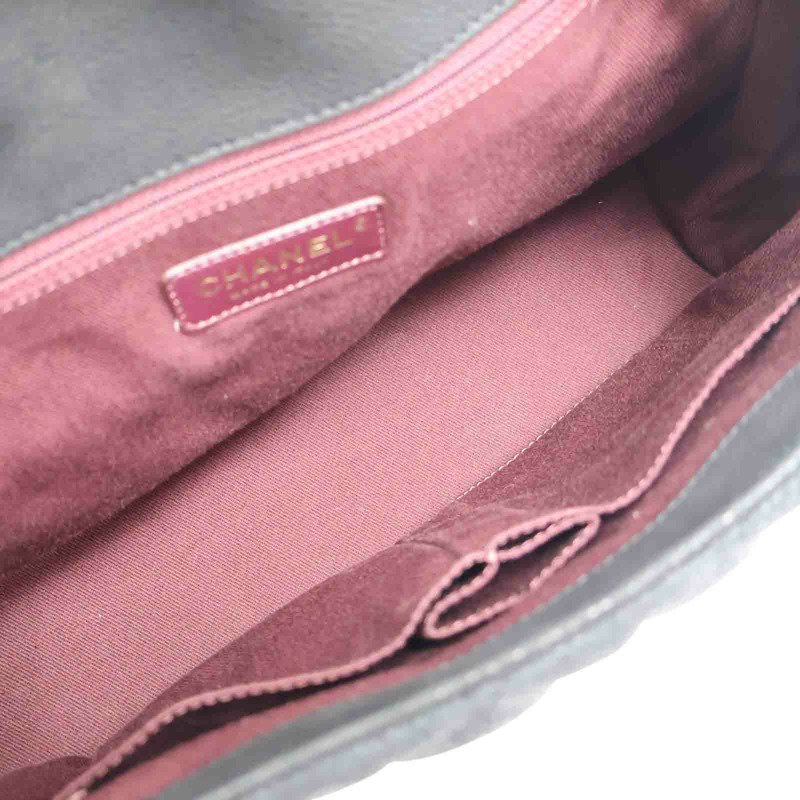 黑色牛皮 Globe Trottel 兩用包 無卡【CHANEL 香奈兒】-4