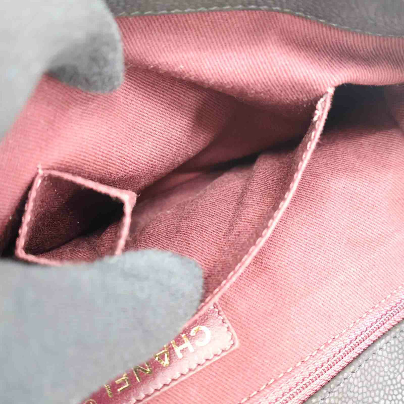 黑色牛皮 Globe Trottel 兩用包 無卡【CHANEL 香奈兒】-6