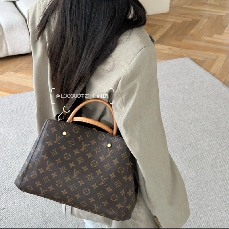 🉑斜背❤️ lv #老花 #蒙田 #montaigne-0