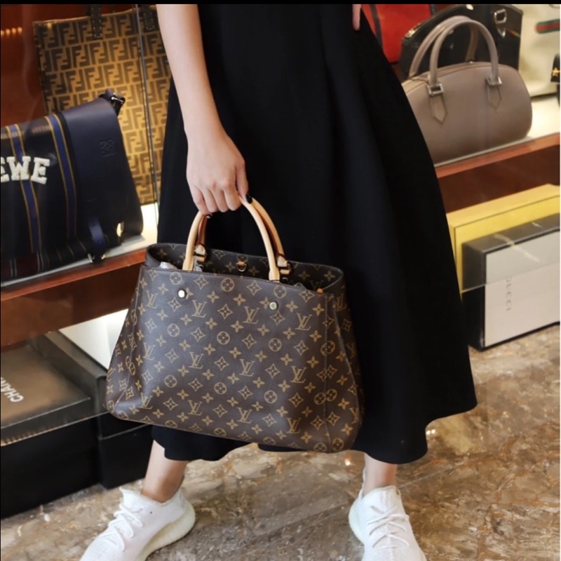 🉑斜背❤️ lv #老花 #蒙田 #montaigne-1