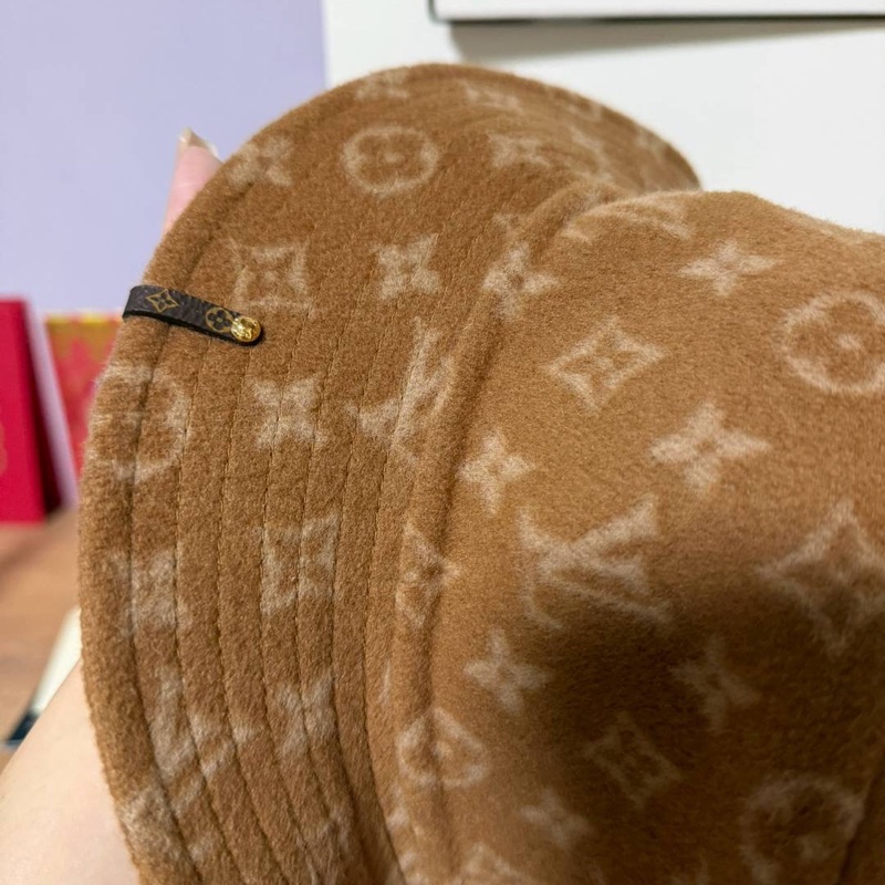 LOUIS VUITTON LV M77294 CARRY ON 咖啡 羊毛 漁夫帽 帽子-3