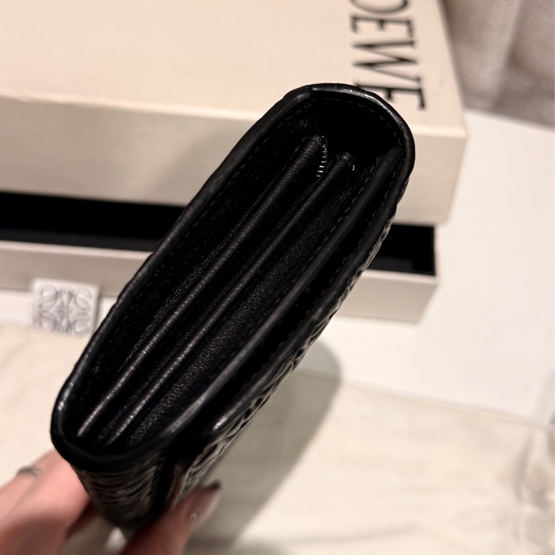 Loewe 滿版老花長夾-4