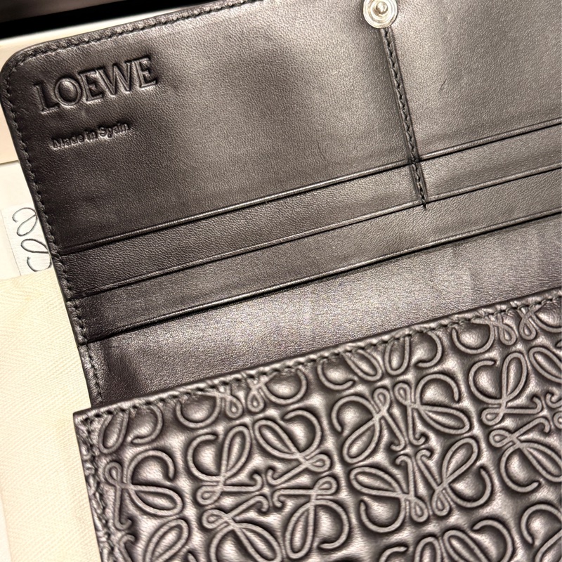 Loewe 滿版老花長夾-5