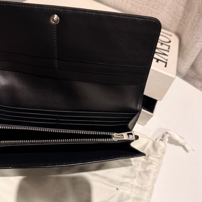 Loewe 滿版老花長夾-7