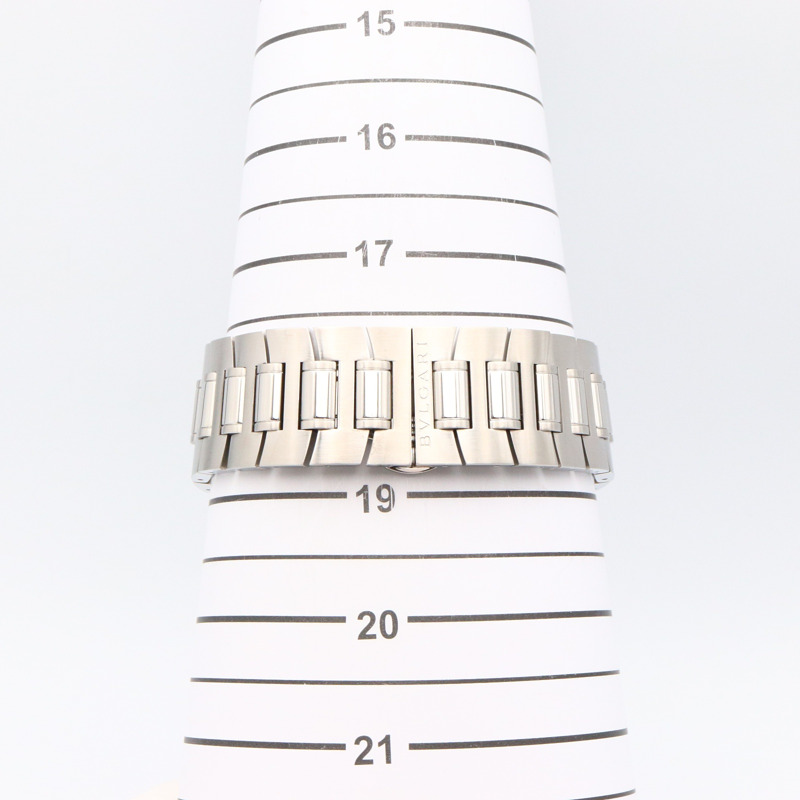 灰色錶盤 不鏽鋼 Assioma 腕錶【BVLGARI 寶格麗】 AA48SCH-6