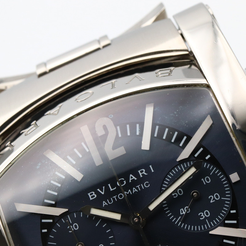 灰色錶盤 不鏽鋼 Assioma 腕錶【BVLGARI 寶格麗】 AA48SCH-10