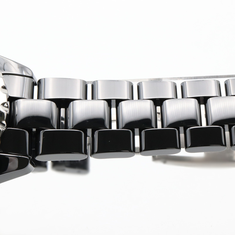 黑色錶盤 陶瓷 鑽石 不鏽鋼 J12 腕錶【CHANEL 香奈兒】 H5701-11