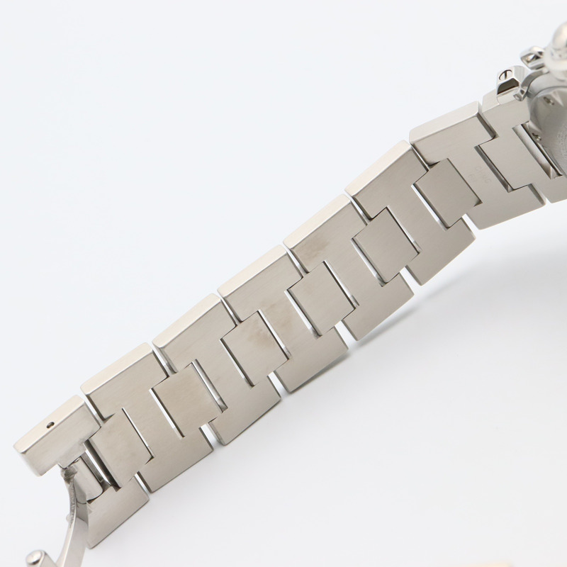 白色錶盤 不鏽鋼 Pasha C 腕錶【Cartier 卡地亞】 W31074M7-14