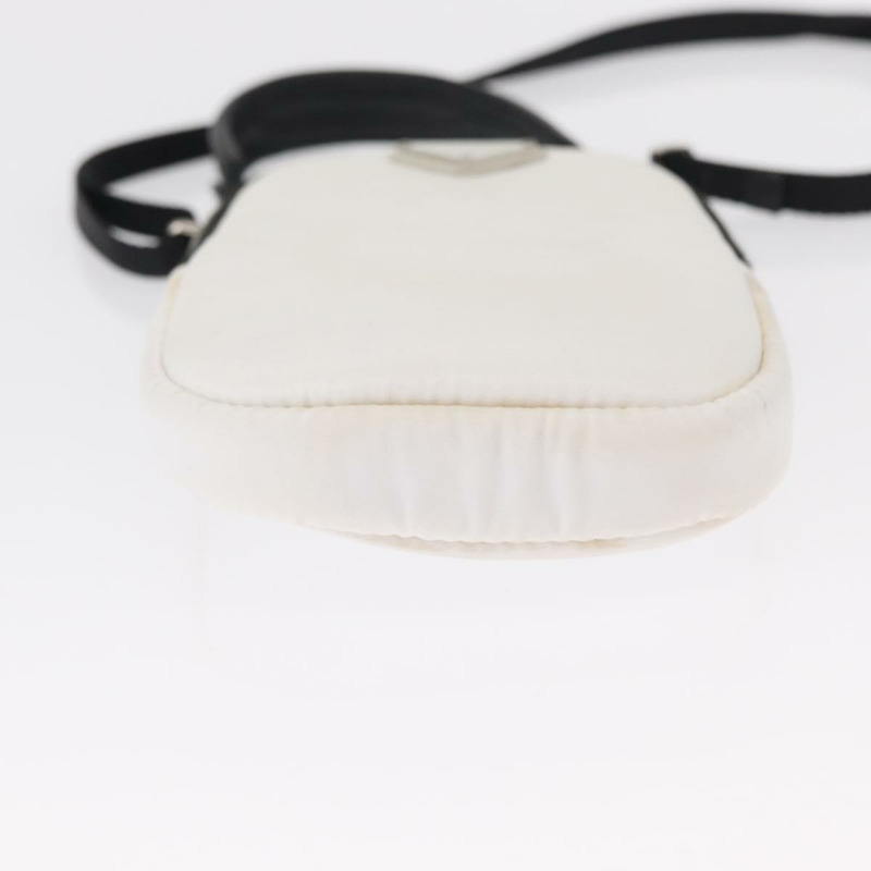 【日本直送】PRADA 單肩包 尼龍 2way 白色 銀色 Auth 152675V-4