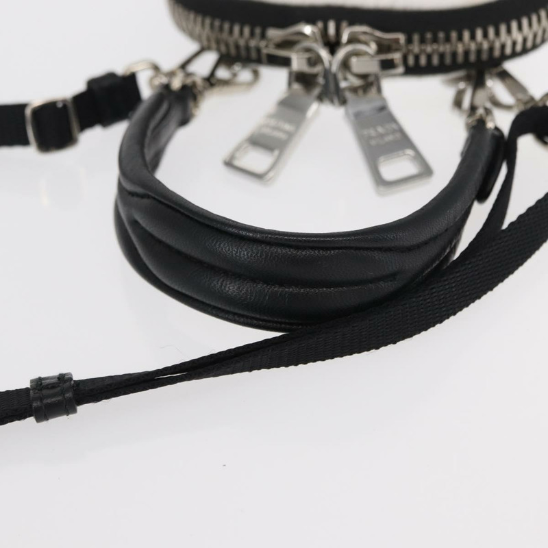 【日本直送】PRADA 單肩包 尼龍 2way 白色 銀色 Auth 152675V-6