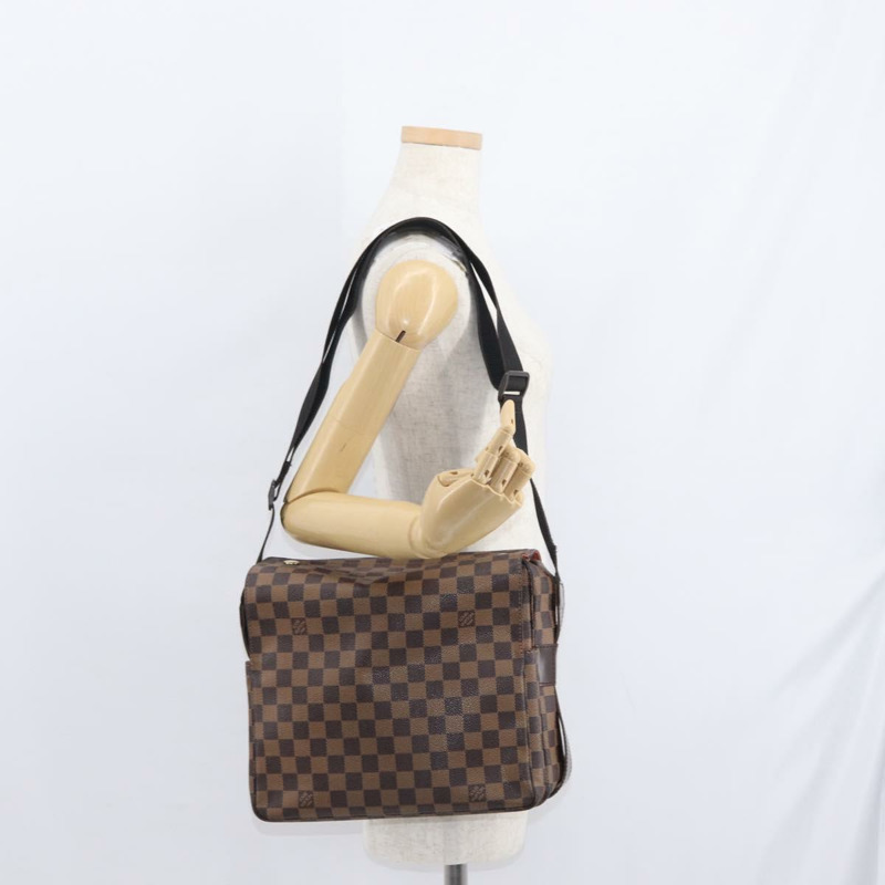 【日本直送】路易威登 Damier Ebene Naviglio 單肩包 N45255 LV 正品 153512-23