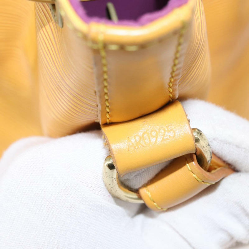 【日本直送】路易威登 Epi Noe 肩背包 Tassili 黃色 M44009 LV 正品 gh1226-11