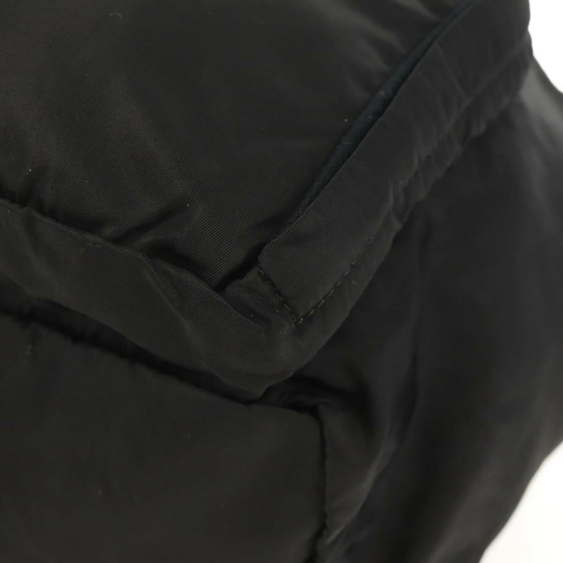 【日本直送】PRADA 雙肩包 尼龍 黑色 銀色 正品 153638V-20