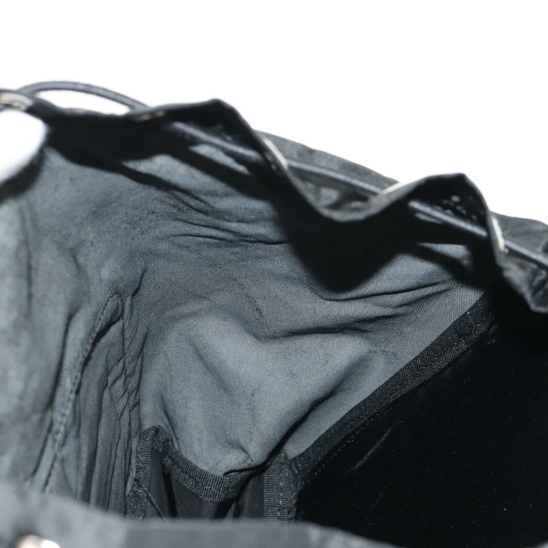 【日本直送】PRADA 雙肩包 尼龍 黑色 銀色 正品 153638V-28