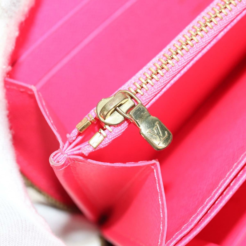 【日本直送】路易威登 Monogram Graffiti Zippy 錢包 粉紅色 M93710 正品 143030V-19