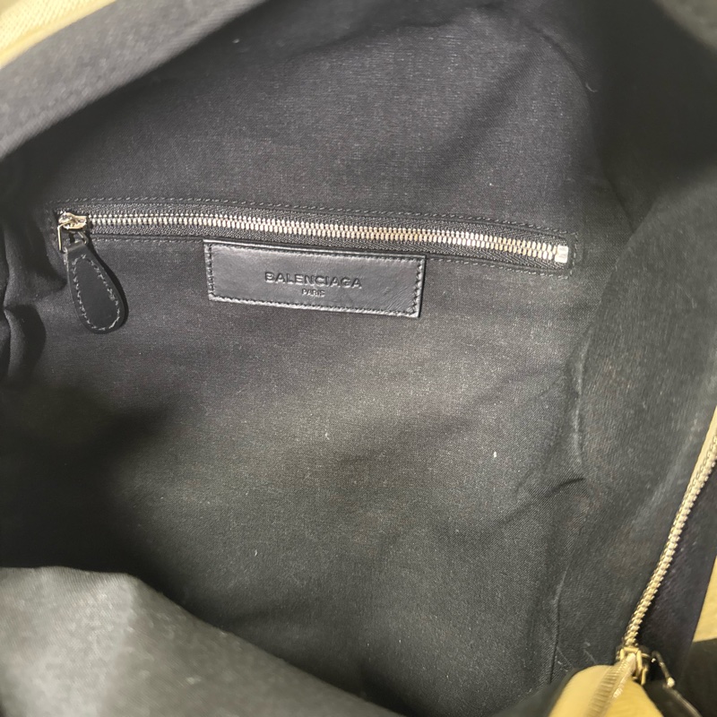 巴黎世家 BALENCIAGA 帆布後背包 雙肩包 Canvas + Leather Backpack / Everyday Backpack-8