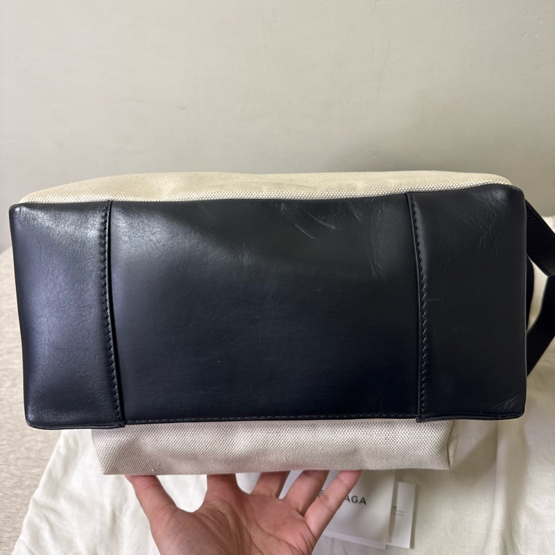 巴黎世家 BALENCIAGA 帆布後背包 雙肩包 Canvas + Leather Backpack / Everyday Backpack-18