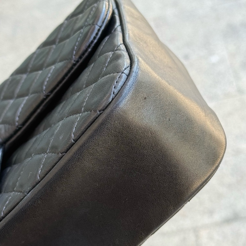 Chanel 威斯敏斯特 珍珠 鏈條單肩包 15開 底長約26 附件身份卡。-7