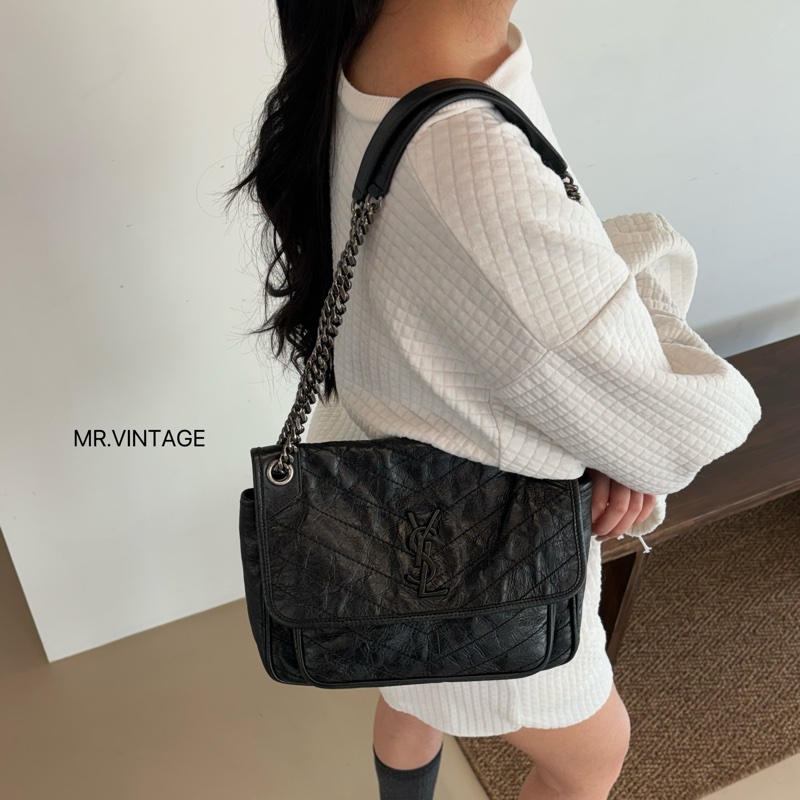🏷️ YSL Niki 黑色中號-0