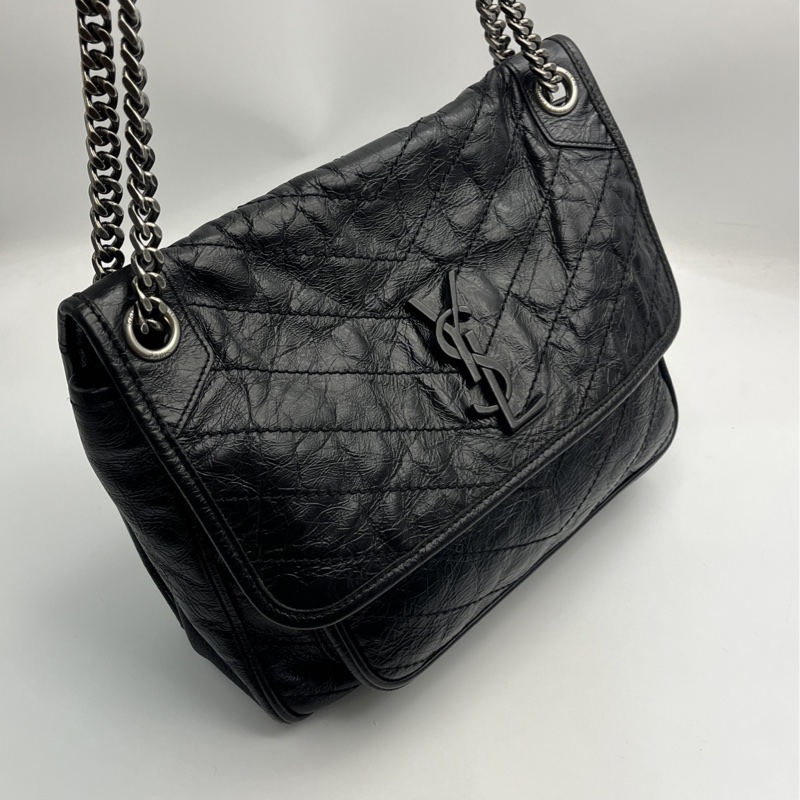 🏷️ YSL Niki 黑色中號-8