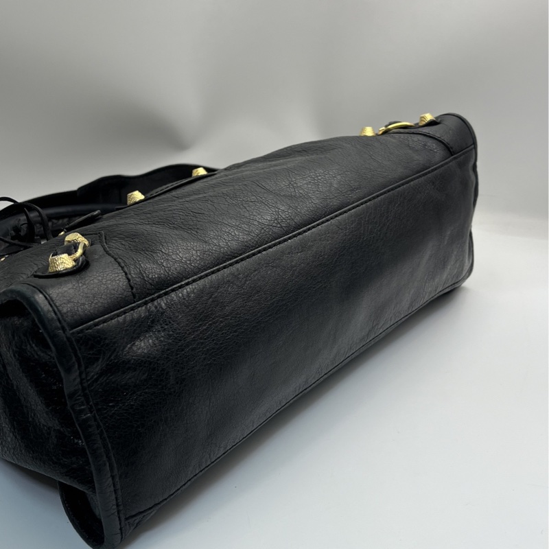 🏷️ Balenciaga 黑金機車包-9