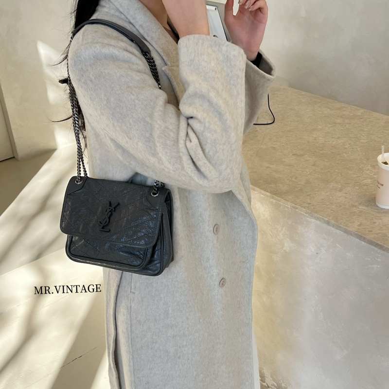 🏷️ YSL Niki 大象灰小號-1