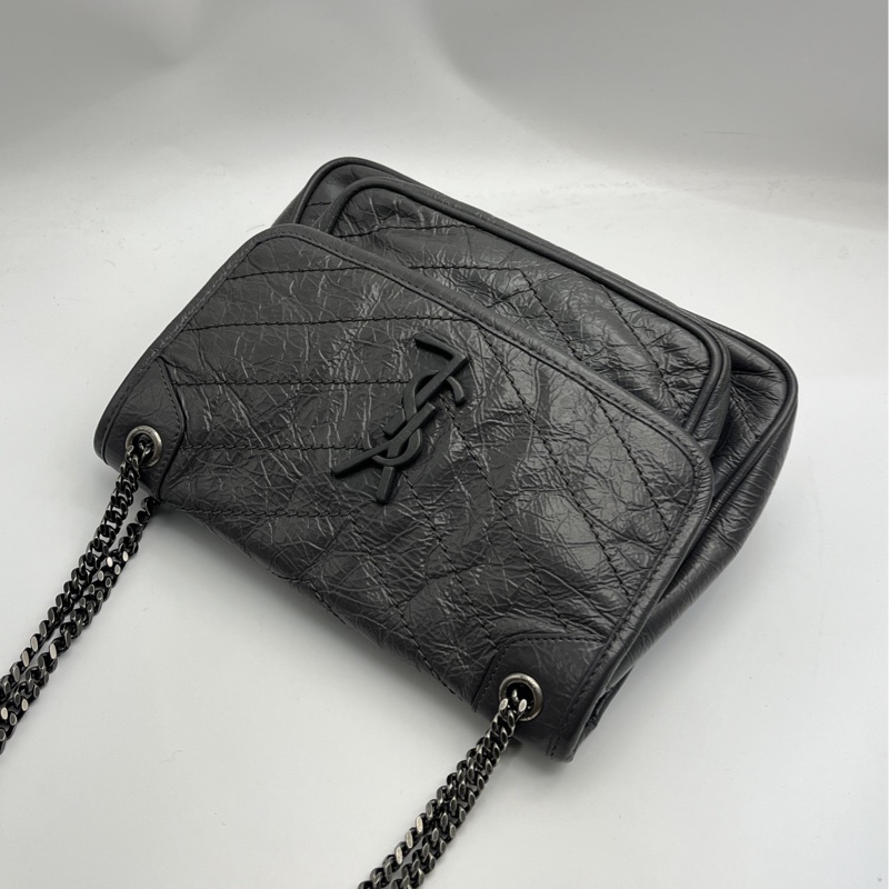 🏷️ YSL Niki 大象灰小號-6