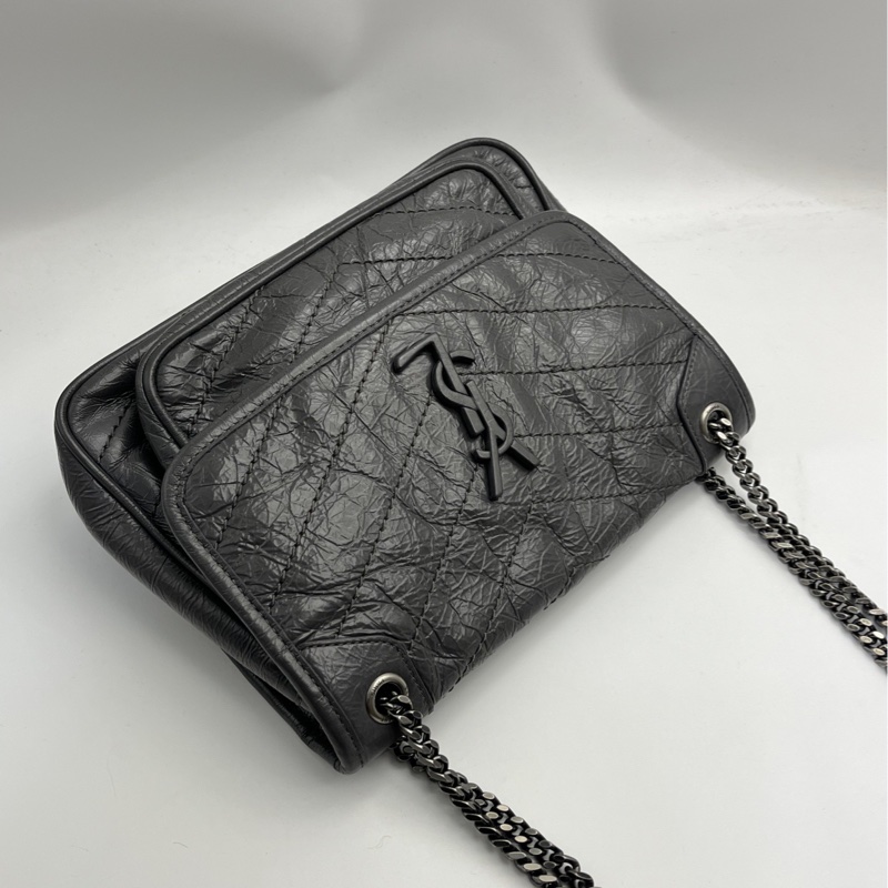🏷️ YSL Niki 大象灰小號-7