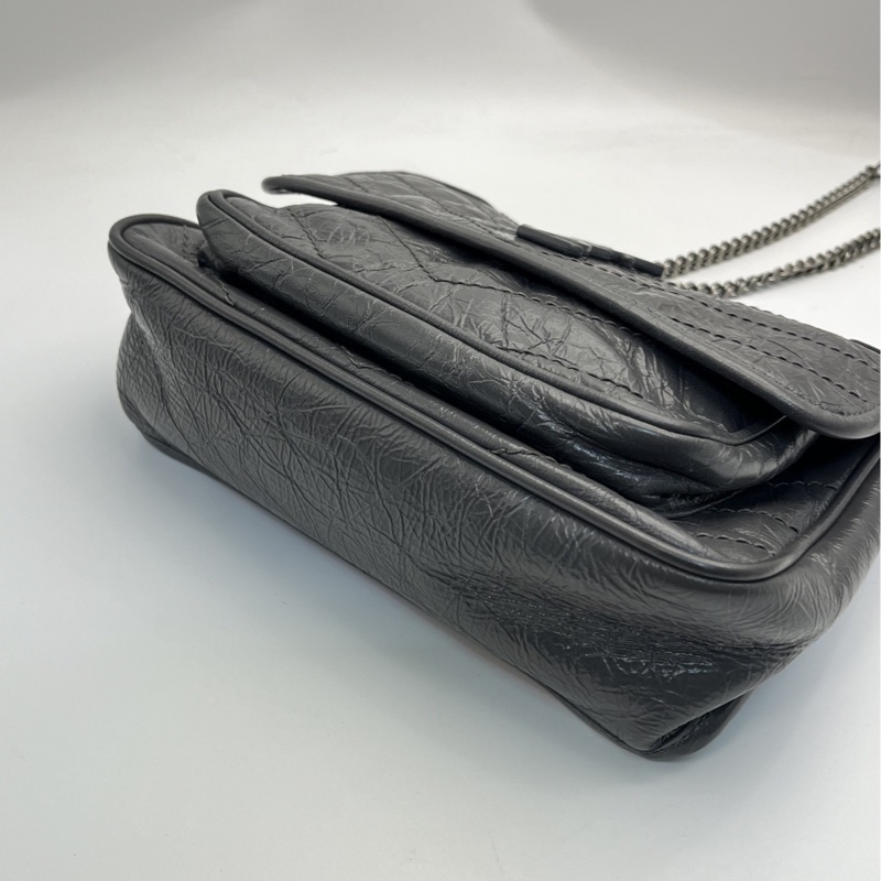 🏷️ YSL Niki 大象灰小號-12