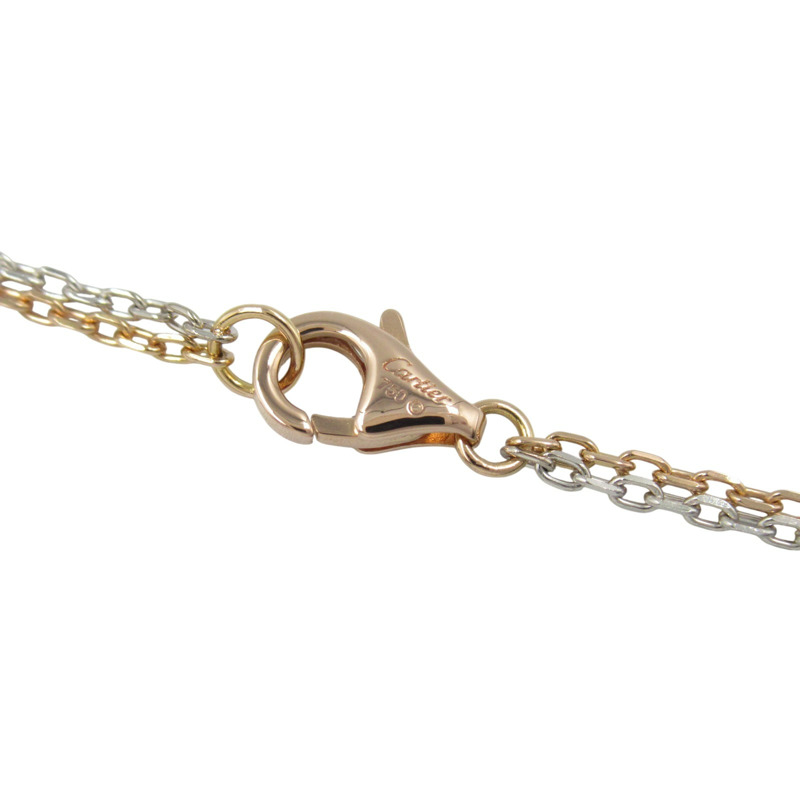 18K玫瑰金/18K白金 鑽石 Love 項鍊【Cartier 卡地亞】 B7219700-6
