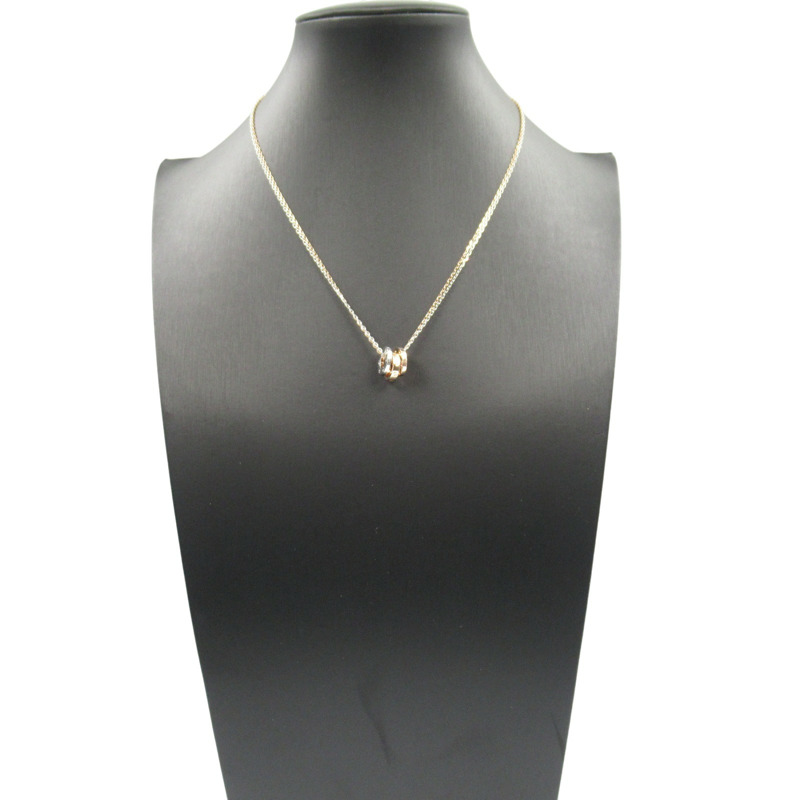 18K玫瑰金/18K白金 鑽石 Love 項鍊【Cartier 卡地亞】 B7219700-9