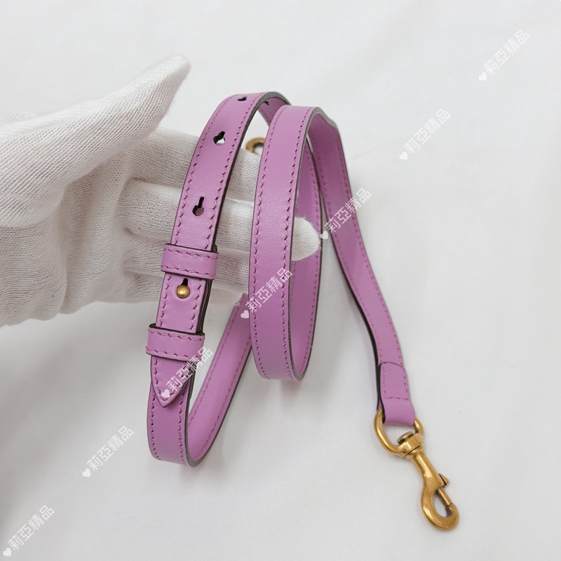 莉亞精品♡Gucci 手提斜背包 粉紫 二手美包-15
