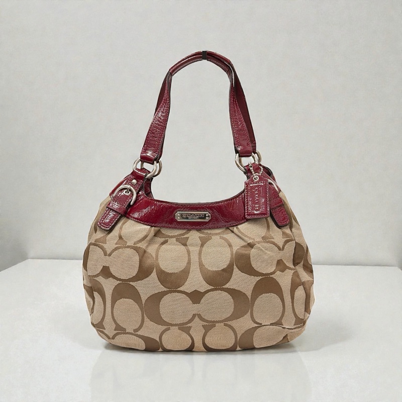 莉亞精品♡ Coach 老花手提包 二手美包-0