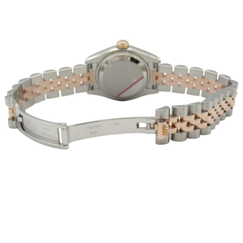 白色錶盤 18K玫瑰金 不鏽鋼 Datejust 腕錶【ROLEX 勞力士】 179171-3