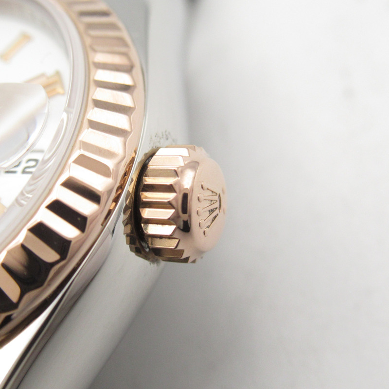 白色錶盤 18K玫瑰金 不鏽鋼 Datejust 腕錶【ROLEX 勞力士】 179171-4