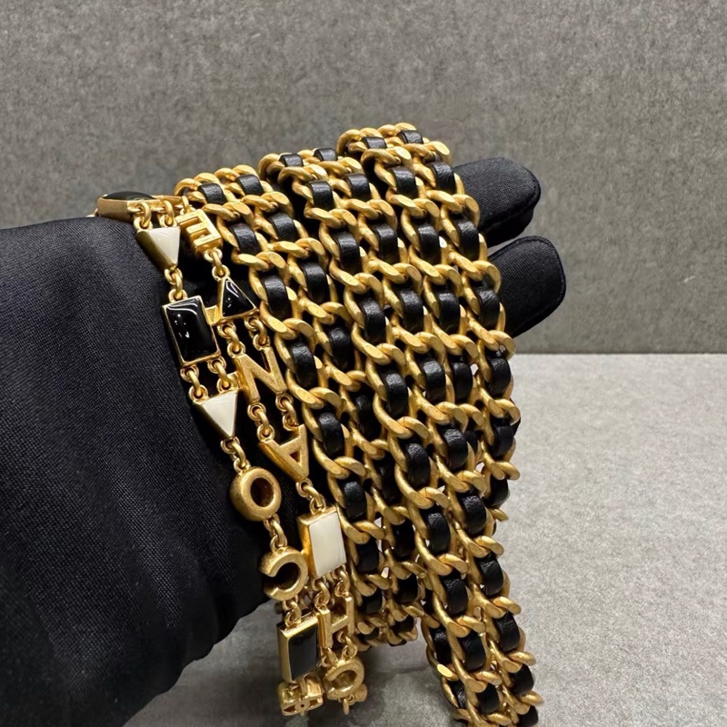 ✨Chanel 22B黑金琺瑯扣方胖子 99新有購證🖤-5