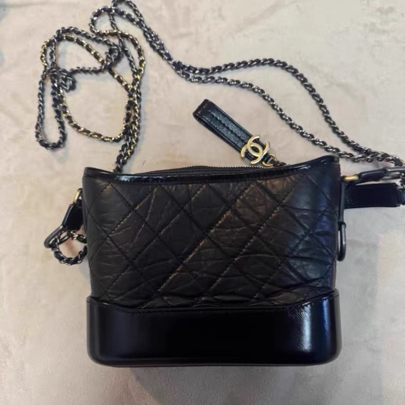 Chanel Gabrielle 香奈兒流浪包小號24年芯片款!內里乾淨-0